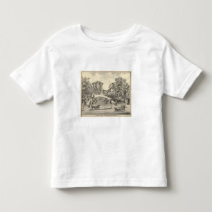 Camiseta De Bebé Residencia de Laugenour, arbolado