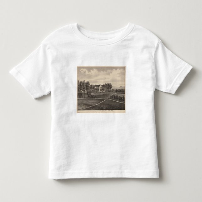 Camiseta De Bebé Residencia de Leonard, Quenemo, Kansas (Anverso)