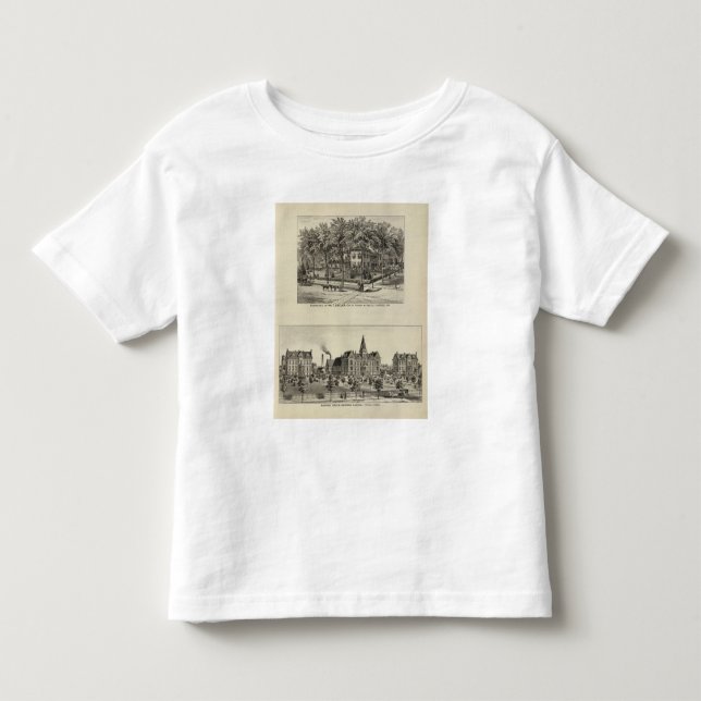 Camiseta De Bebé Residencia de Sinclair, Kansas (Anverso)