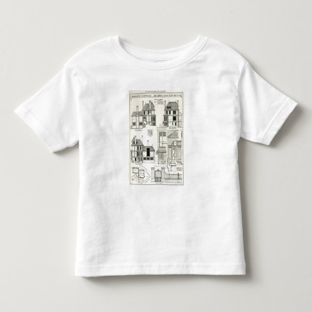 Camiseta De Bebé Residencia Sunnycote, Hampstead de la joya, (Anverso)