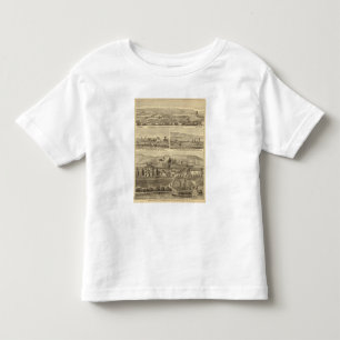 Camiseta De Bebé Residencia y tienda de Guillermo M Roberts