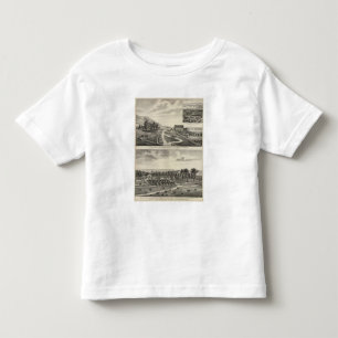 Camiseta De Bebé Residencias de Pierce y del tonelero, Kansas