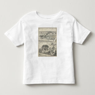 Camiseta De Bebé Residencias del arbolado, granjas