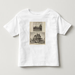 Camiseta De Bebé Residencias del JR Fisher y P.M. Simpson, Kansas
