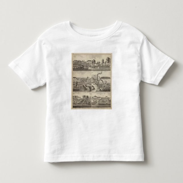 Camiseta De Bebé Residencias, Minnesota (Anverso)