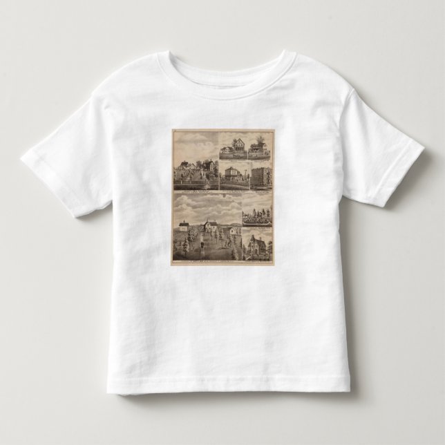Camiseta De Bebé Residencias, Minnesota 5 (Anverso)