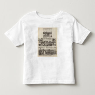 Camiseta De Bebé Residencias y granjas, Wellington, Kansas