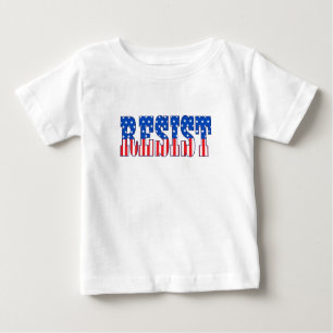 Camiseta De Bebé Resistir  Estrellas y rayas