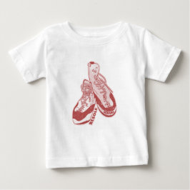 Camiseta De Bebé Resole de zapatos de escalada de roca