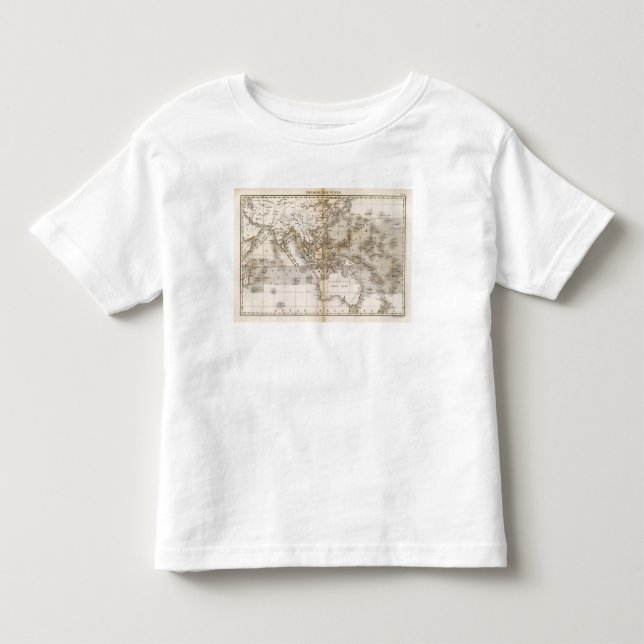 Camiseta De Bebé Respiraderos Asia (Anverso)