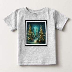 Camiseta De Bebé Resplandor de Tannenbaum