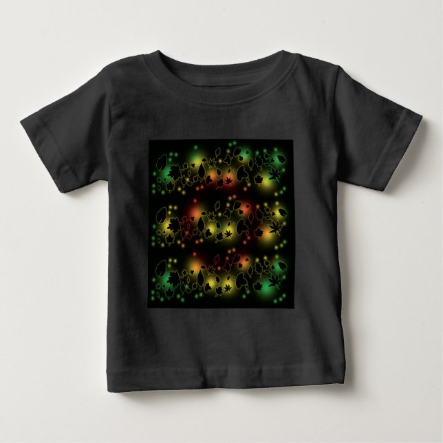 Camiseta De Bebé Resplandor del follaje de otoño (Anverso)