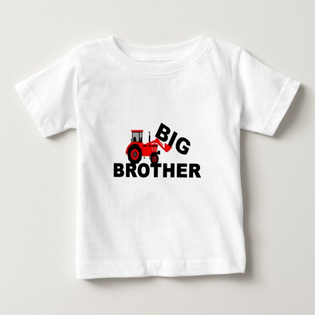 Camiseta De Bebé Responsabilidades de hermano mayor Ascendido a Her (Anverso)