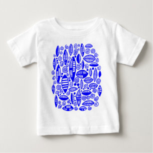 Camiseta De Bebé Resumen 100813 - Azul