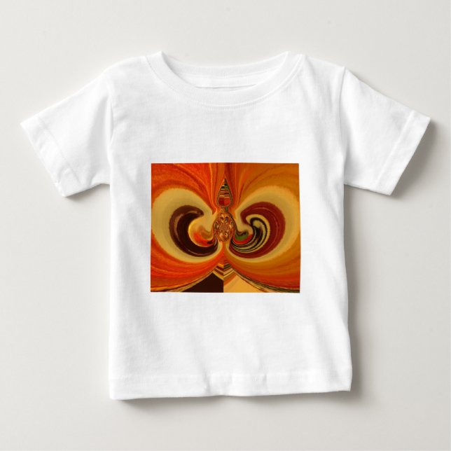 Camiseta De Bebé Resumen de movimientos con imágenes de Teardrop Ce (Anverso)