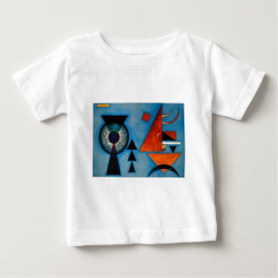 Camiseta De Bebé Resumen duro suave de Kandinsky