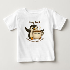 Camiseta De Bebé Retener: Carga de cafeína