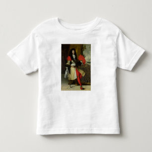 Camiseta De Bebé Retrato asentado de Louis XIV después de 1670