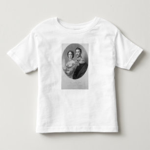 Camiseta De Bebé Retrato boda de sus altezas reales