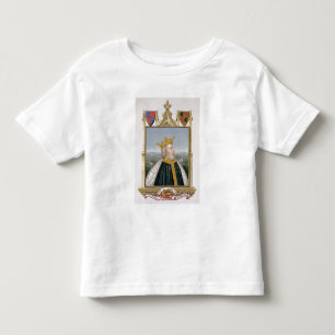 Camiseta De Bebé Retrato de 1312-77) reyes de Edward III (de