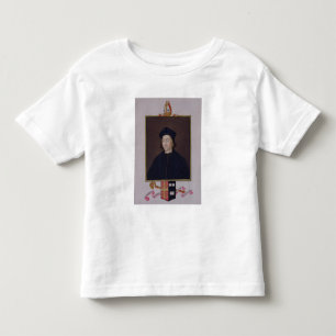 Camiseta De Bebé Retrato de 1474-1559) obispos o de Cuthbert