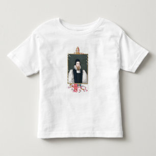 Camiseta De Bebé Retrato de 1500-81) obispos de Richard $cox (de