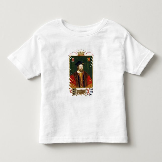 Camiseta De Bebé Retrato de 1513-37) señores Offal de Thomas (Anverso)