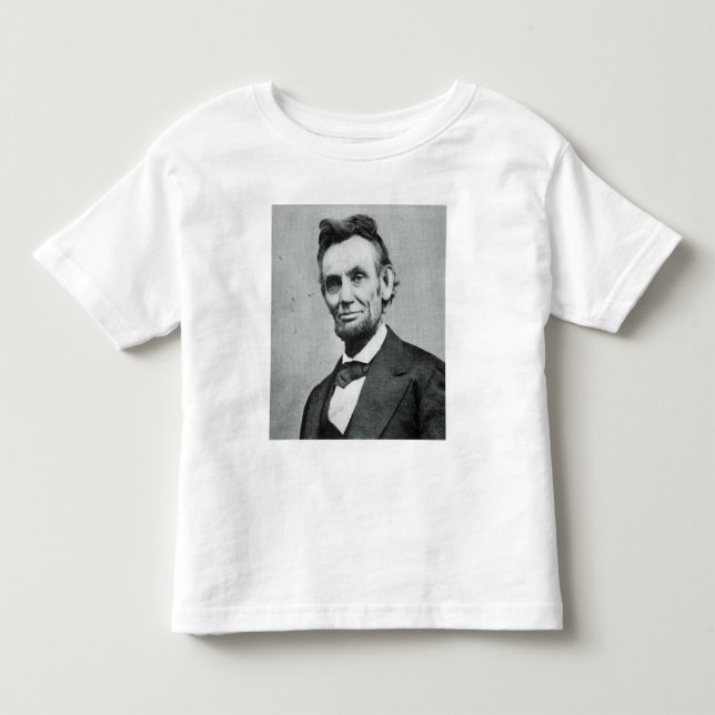 Camiseta De Bebé Retrato de Abe Lincoln 1 (Anverso)