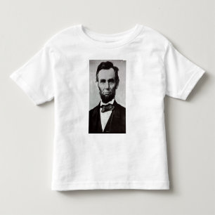 Camiseta De Bebé Retrato de Abe Lincoln 2