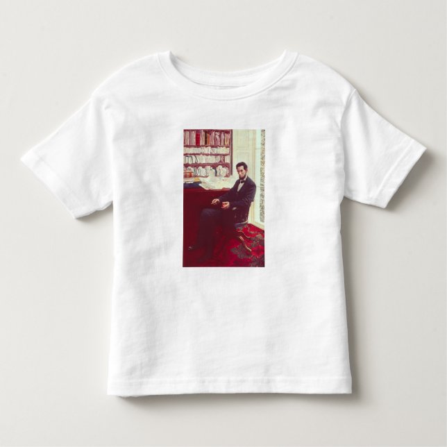 Camiseta De Bebé Retrato de Abraham Lincoln (Anverso)