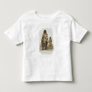 Camiseta De Bebé Retrato de Akaitcho y de su hijo, de la 'narrativa