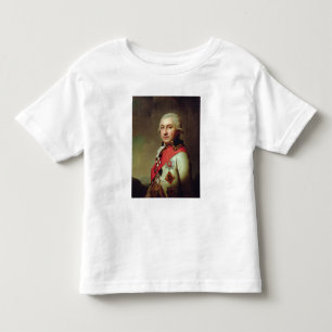 Camiseta De Bebé Retrato de almirante Jose de Ribas, después de