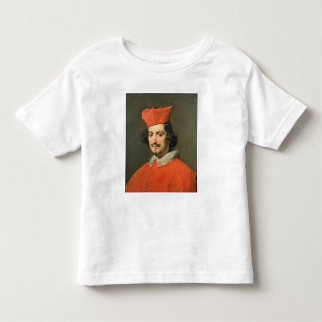 Camiseta De Bebé Retrato de Camillo cardinal Astali Pamphili (Anverso)