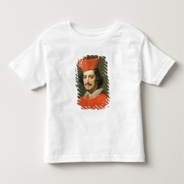 Camiseta De Bebé Retrato de Camillo cardinal Astali Pamphili (Anverso)
