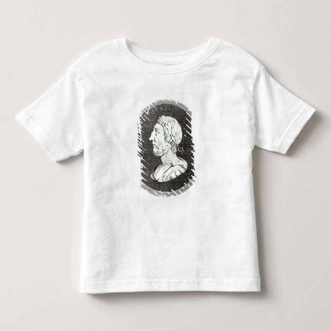 Camiseta De Bebé Retrato de Carlomagno (Anverso)