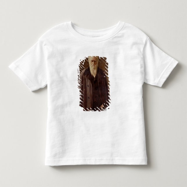 Camiseta De Bebé Retrato de Charles Darwin 1883 (Anverso)