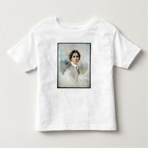 Camiseta De Bebé Retrato de Clara Schumann 1853