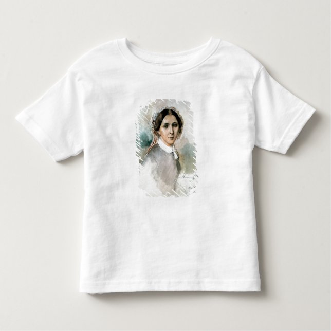 Camiseta De Bebé Retrato de Clara Schumann 1853 (Anverso)