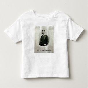 Camiseta De Bebé Retrato de coronel Theodore Roosevelt (litho)