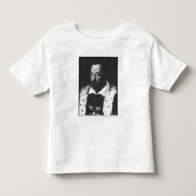 Camiseta De Bebé Retrato de Cristóbal Colón (Anverso)
