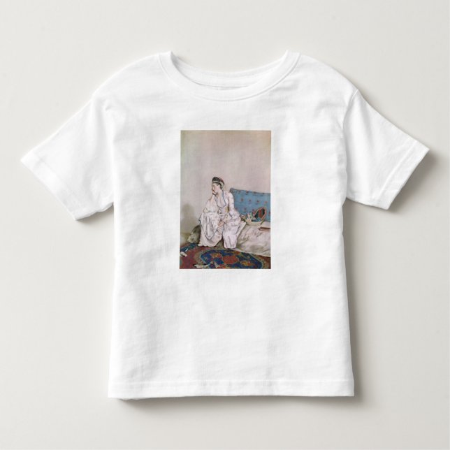 Camiseta De Bebé Retrato de disparar contra de Maria (Anverso)