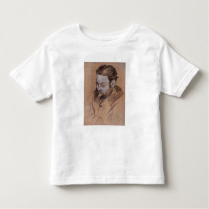 Camiseta De Bebé Retrato de Edgar Degas el de Diego Martelli