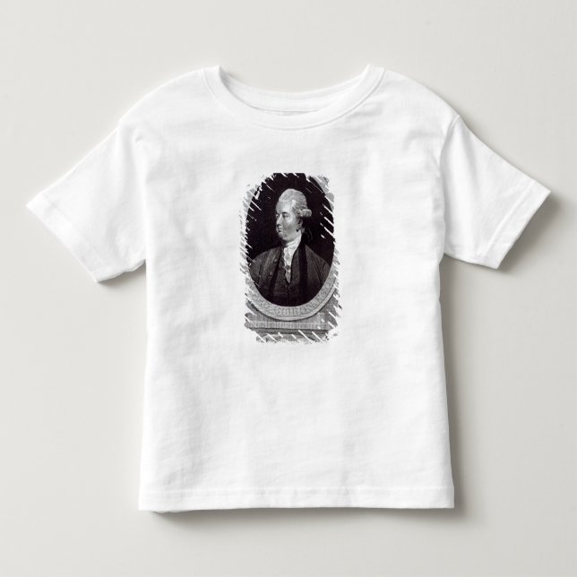 Camiseta De Bebé Retrato de Edward Gibbon (Anverso)