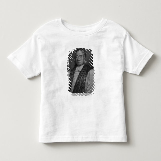Camiseta De Bebé Retrato de Edward Wetenhall (Anverso)