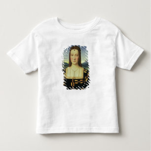 Camiseta De Bebé Retrato de Elizabeth Gonzaga, c.1504 (aceite en el