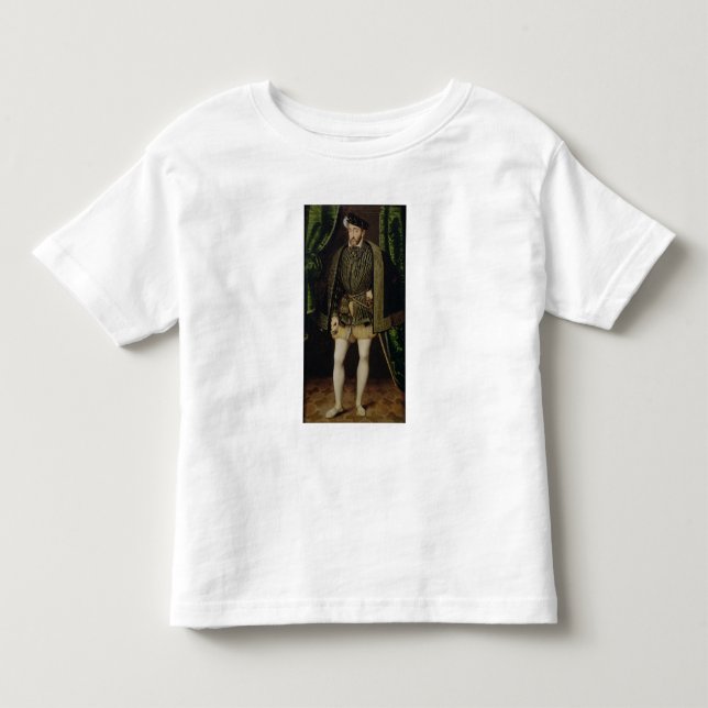 Camiseta De Bebé Retrato de Enrique II (Anverso)