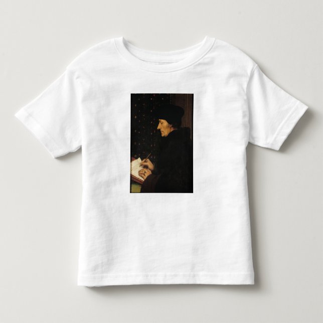 Camiseta De Bebé Retrato de Erasmo (Anverso)