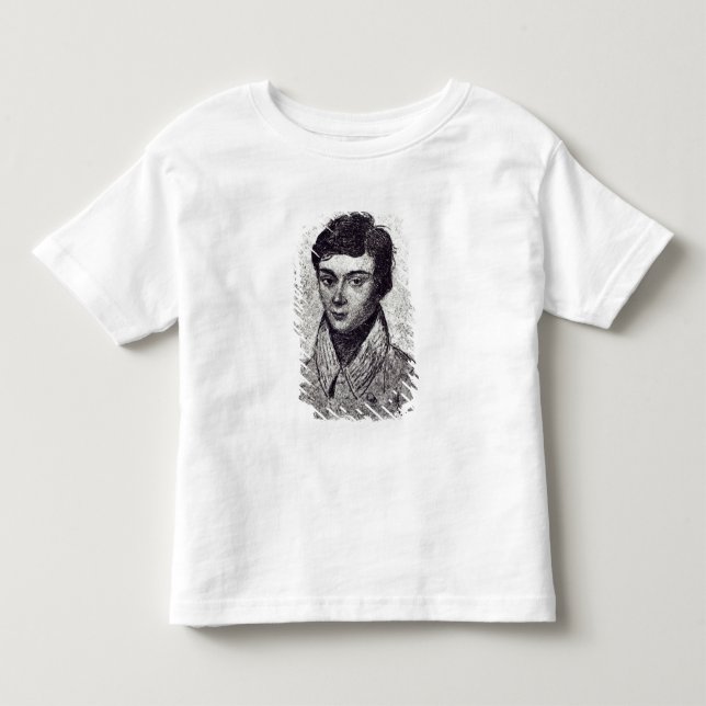 Camiseta De Bebé Retrato de Evariste Galois (Anverso)