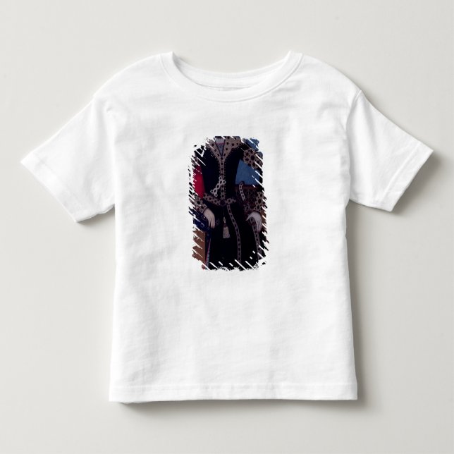 Camiseta De Bebé Retrato de Fath-Ali, Shah de Irán, (Anverso)