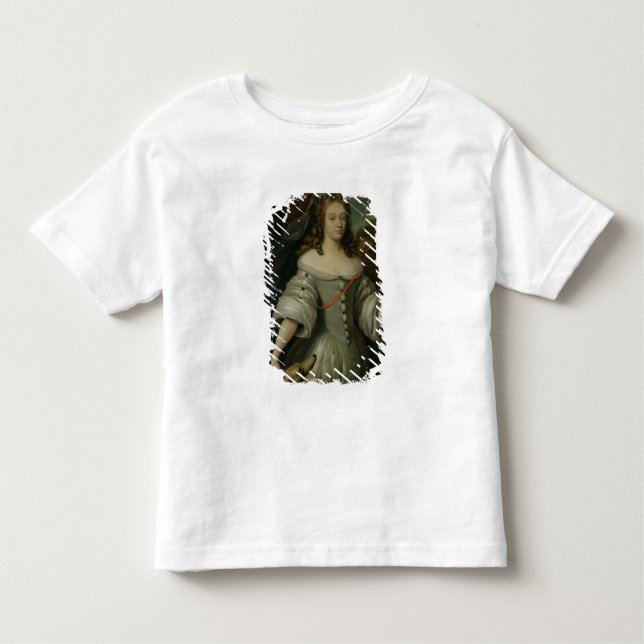Camiseta De Bebé Retrato de Francoise Louise de la Baume (Anverso)